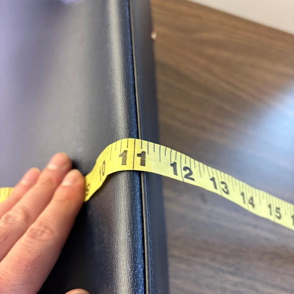 Kate Spade Adel Large Tote Bag | Ombré Purple & Black Leather | *Flaw on Back* - Picture 6 of 9